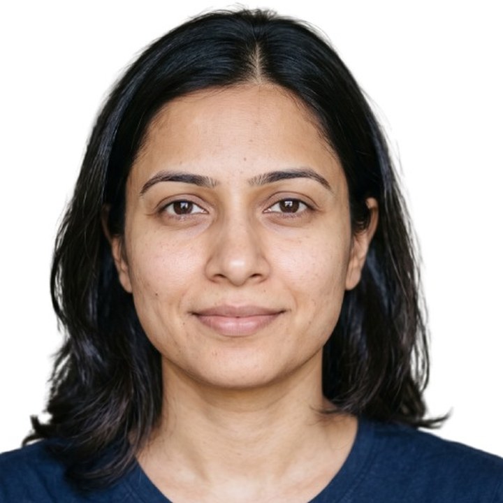 A face being verified by the attendance camera